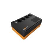 NJOY Sznetmentes  600VA - Soter 600 (4 Schuko kimenet, USB, AVR, line-interaktv, fekete)