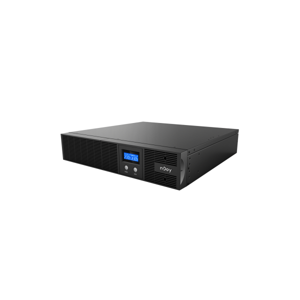 NJOY Sznetmentes 1200VA - Argus 1200 (4 IEC C13, line-interaktv, RJ45, RS232, USB, szoftver, LCD kijelz, 2U rack)