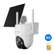 ARENTI IP 4G PT dmkamera - GO3G + SP2 AOV (3MP, 3,6mm, kltri, IR10m, 10400mAh, microSD, mikr., hangsz, SP2 napelem)
