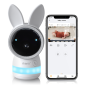 ARENTI bbir - AINANNY-CAM (3MP, Wifi, srs-, hmrsklet-, pratartalom figyels, microSD, mikrofon, hangszr)