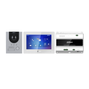 DAHUA video kaputelefon szett - KTD01(F)  (VTO2202F-P-S2 + VTH5422HW + VTNS2003B-2)