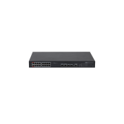 DAHUA Menedzselhet PoE switch - PFS4218-16ET-240 (16x 100Mbps PoE/PoE+; 2x gigabit/SFP combo uplink; 240W)