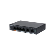 DAHUA PoE switch - CS4006-4ET-60 (Cloud Menedzsment; 4x100Mbps PoE; + 2x 100Mbps uplink, 65W)