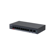DAHUA PoE switch - CS4010-8GT-110 (Cloud menedzsment; 8x 1Gbps PoE + 2x 1Gbps port, 110W)