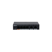 DAHUA PoE switch - PFS3006-4GT-60 (4x 1Gbps PoE + 2x 1Gbps uplink, 60W)