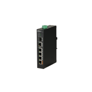 DAHUA PoE switch - PFS3106-4ET-60 (4x 100Mbps PoE (60W) + 1x 1Gbps + 1xSFP, 53VDC)