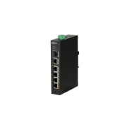 DAHUA switch PoE - PFS3106-4ET-60 (4x 100Mbps PoE (60W) + 1x 1Gbps + 1xSFP, 53VDC)