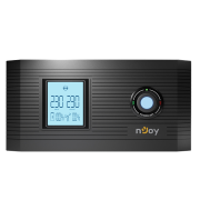 NJOY Inverter - Aira 1200 (2 Schuko, Szinusz hullm, Akku Tmogats: 40Ah-200Ah, AVR,  fekete)