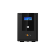 NJOY Sznetmentes  1500VA - Cadu 1500 (4 Schuko, line-interaktv, USB menedzsment, RJ11/45 vonalvdelem(1Gb/s), fekete)