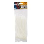 HANDY-TOOLS Vezetk ktegel - 05412 (150x2,5mm, fehr, 100db-os)