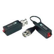 WALISEC WS-UTPHD102AC BNC-UTP(sorkapocs) talakt/balun, 2db/csomag, max. 8MP AHD/4MP CVI/3MP TVI kamerkhoz