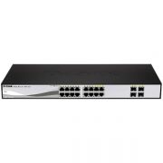 D-link 16-port 10/100/1000 Gigabit Smart Switch including 4 Combo 1000BaseT/SFP