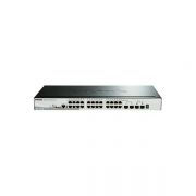 D-link 28-Port Gigabit Stackable SmartPro PoE Switch including 2 SFP ports and 2 x 10G SFP+ ports