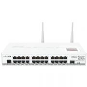 Mikrotik Cloud Router Switch 125-24G-1S-IN with Atheros AR9344 CPU, 128MB RAM, 24xGigabit LAN, 1xSFP, RouterO