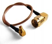 FULL MMCX-RPSMA (Male) pigtail, 26 cm