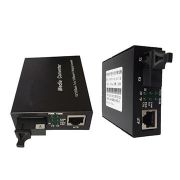 Linkeasy LinkEasy Mini Fast Ethernet média konverter, SM BiDi, Tx:1310nm, Rx:1550nm, 20km (SC), -20~65C