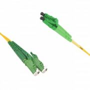 Linkeasy Duplex patch kbel 2 x E2000/APC csatlakozval + 2 x LC/APC csatlakozval, 3mm duplex core 9/125 LSZ
