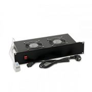 Triton 19 ventiltor egysg 30W, 2U, (2x ventiltor, termosztttal)
