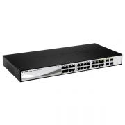 D-link 24-port 10/100/1000 Gigabit Smart Switch including 4 Combo 1000BaseT/SFP