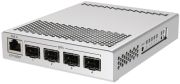Mikrotik Cloud Router Switch 305-1G-4S+IN (RouterOS L5), desktop enclosure