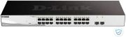 D-link 26-port 10/100/1000 Gigabit Smart Switch including 2 1000BaseT/SFP