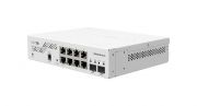 Mikrotik Cloud Smart Switch 610-8G-2S+IN with 8 x Gigabit ports, 2 x SFP+ cages, SwOS, desktop case, PSU