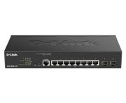D-link 8-port 10/100/1000 BASE-T PoE Ports, 2 x 100/1000 Mbps SFP Ports