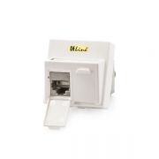 KELine Giga Modulo45 Cat.5E, 2xRJ45/s, padldobozba, csatornba csatlakozval
