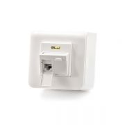 KELine Giga Modulo45 Cat.5E, 2xRJ45/u, falon kvli, csatlakozval