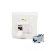 KELine Cat.6A, Modulo45, 2xRJ45/s, HD sllyesztett