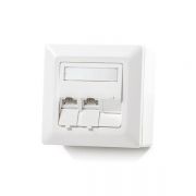 KELine Giga Modulo50 Cat.5E, 3xRJ45/s, falon kvli, csatlakozval