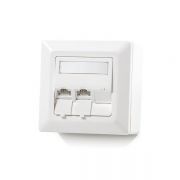 KELine Giga Modulo50 Cat.5E, 3xRJ45/u, falon kvli, csatlakozval