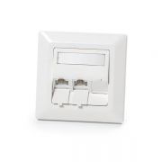 KELine Giga Modulo50 Cat.5E, 3xRJ45/s, sllyesztett, csatlakozval