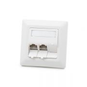 KELine Giga+ Modulo50 Cat.6, 3xRJ45/s, sllyesztett, csatlakozval