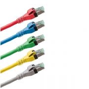 KELine Kategria 6A, 10Giga patch kbel STP, 10m, LSOH halognments, szrke