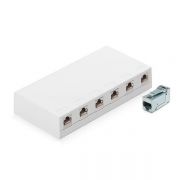 KELine Cat.6A, Falon kvli doboz 6xRJ45/s, HD