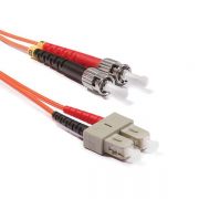 KELine Duplex multimdus patchkbel 50/125m (OM3), 2xST-2xSC, 1m